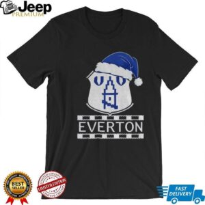 Everton F.C. The Toffees Santa Merry Christmas logo shirt