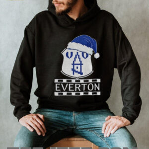 Everton F.C. The Toffees Santa Merry Christmas logo shirt