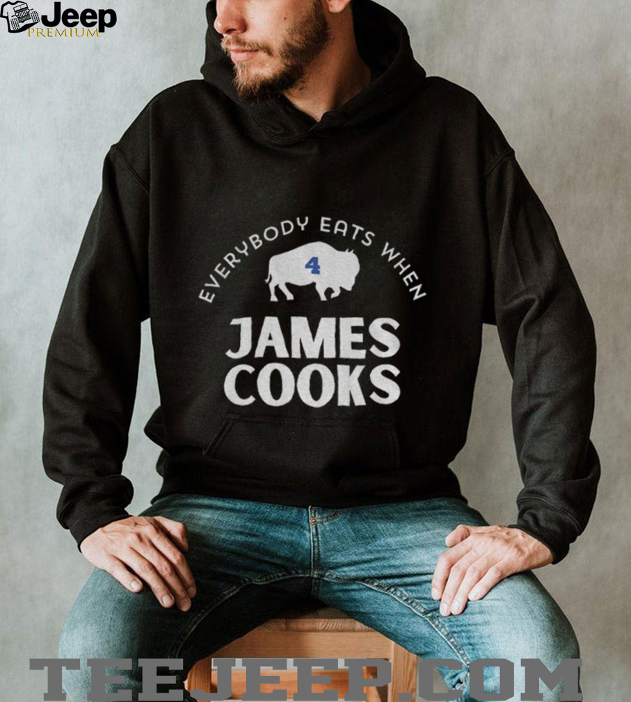Everybody eats when James Cook Buffalo Bills NFL Football 2025 shirt Everybody eats when James Cook Buffalo Bills NFL Football 2025 shirt