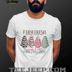 Farm Fresh Christmas Tree Shirt, Merry Christmas Sweater, Cute Xmas Holiday Shirt