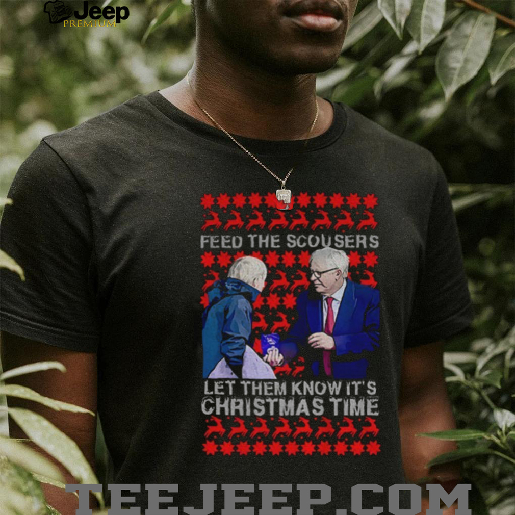Feed the scousers let them know it’s Christmas time Merry Christmas shirt Feed the scousers let them know it’s Christmas time Merry Christmas shirt