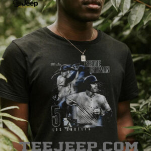 Freddie Freeman 5 Los Angeles Dodgers Baseball player signature graphic shirt