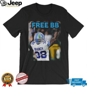 Free BB Brian Branch Detroit Lions shirt