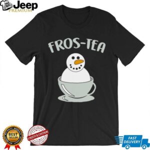 Fros Tea Funny Snowman T Shirt