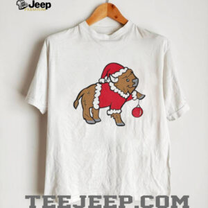 Funny Buffalo holding Christmas bauble Buffalo Bills NFL Football 2025 Christmas shirt