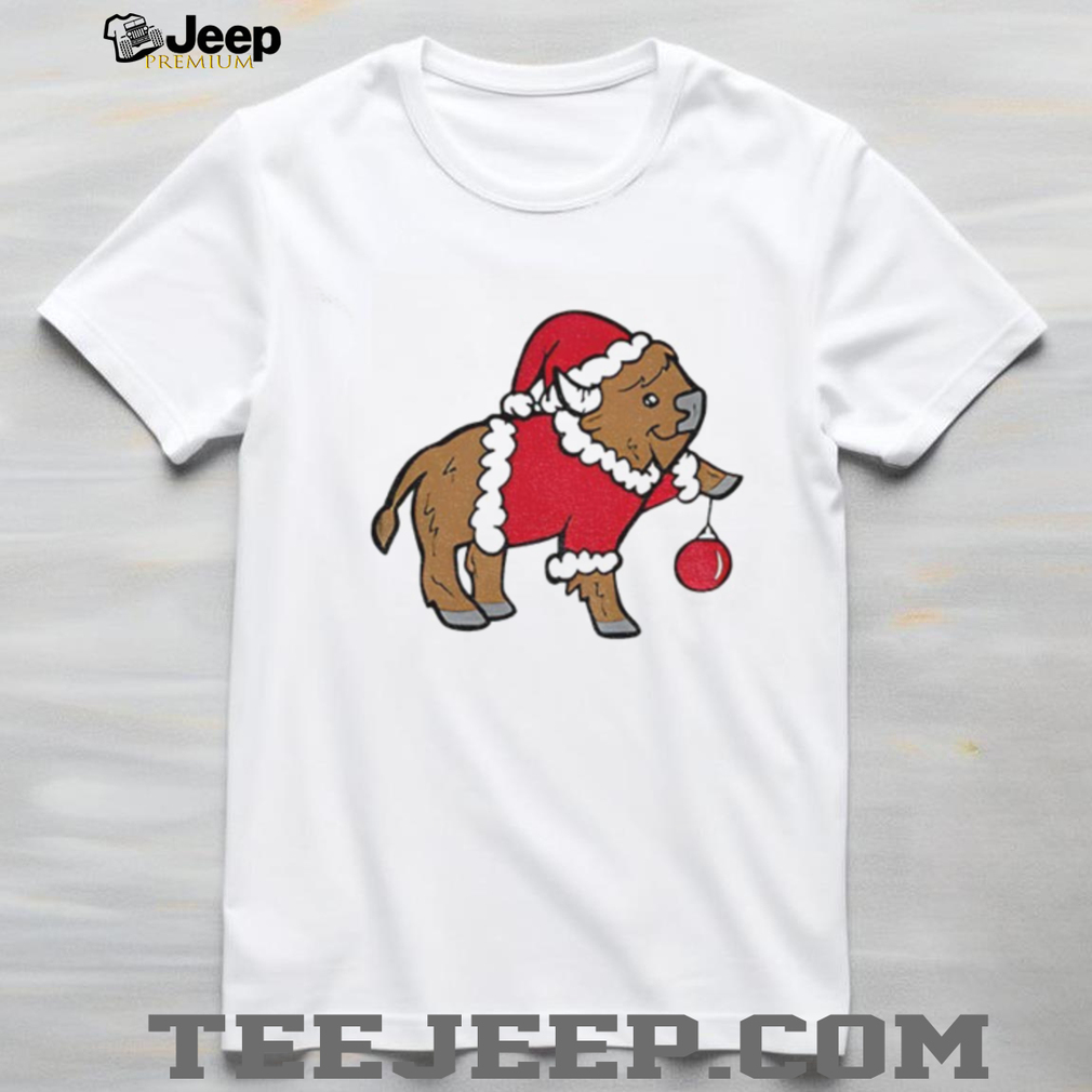 Funny Buffalo holding Christmas bauble Buffalo Bills NFL Football 2025 Christmas shirt Funny Buffalo holding Christmas bauble Buffalo Bills NFL Football 2025 Christmas shirt
