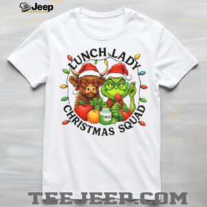 Funny Christmas Lunch Lady Squad Shirt Cafeteria Team Shirt