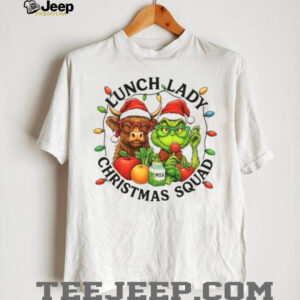 Funny Christmas Lunch Lady Squad Shirt Cafeteria Team Shirt