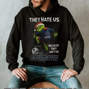 Funny Grinch They Hate Us Because They Ain’t Us Cowboys T Shirt