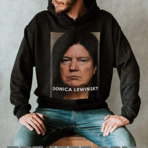 Funny Meme Donica Lewinsky Vintage Portrait Photo Anti Trump shirt