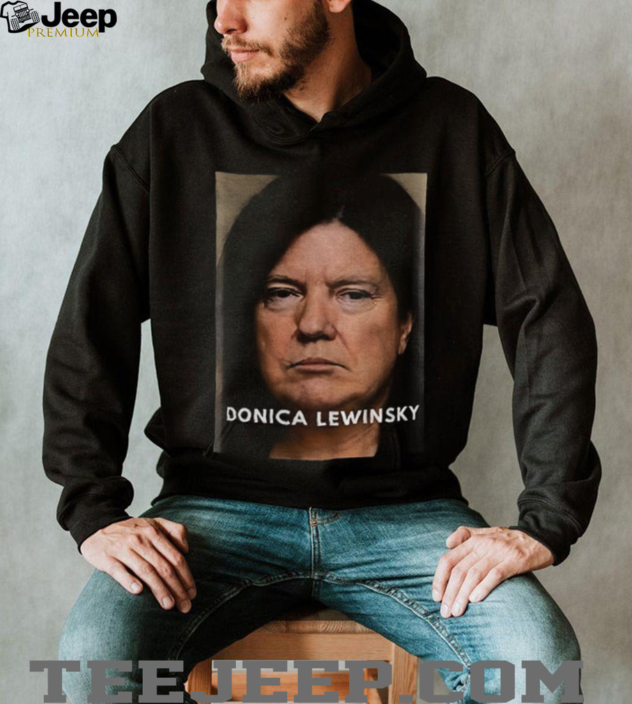 Funny Meme Donica Lewinsky Vintage Portrait Photo Anti Trump shirt Funny Meme Donica Lewinsky Vintage Portrait Photo Anti Trump shirt