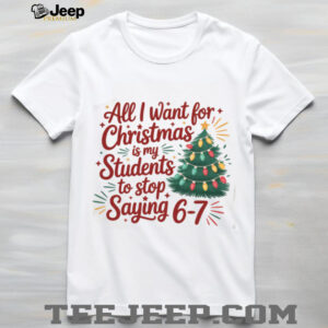 Funny Six Seven Bright Sweater Christmas 6 7 Six Seven Funny Holiday Shirt Viral 6 7 Gen Z Meme Shirt