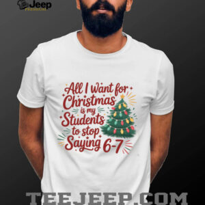 Funny Six Seven Bright Sweater Christmas 6 7 Six Seven Funny Holiday Shirt Viral 6 7 Gen Z Meme Shirt