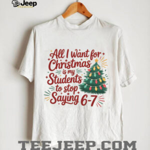 Funny Six Seven Bright Sweater Christmas 6 7 Six Seven Funny Holiday Shirt Viral 6 7 Gen Z Meme Shirt