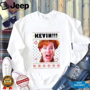 Funny Ugly Christmas Jumper Kate McCallister Kevin Scream shirt