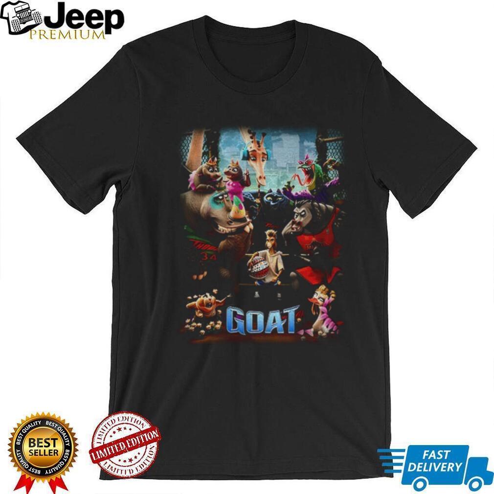 GOAT Greatest of All Time cartoon shirt GOAT Greatest of All Time cartoon shirt