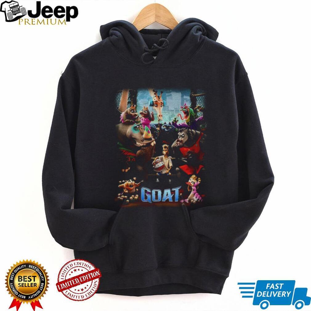 GOAT Greatest of All Time cartoon shirt GOAT Greatest of All Time cartoon shirt