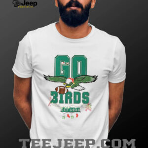 Go Birds Christmas Philadelphia Eagles NFL Football est 1933 Merry Christmas shirt