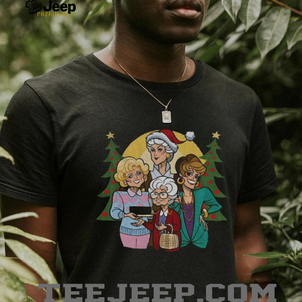 Golden Girls cartoon Merry Christmas shirt Golden Girls cartoon Merry Christmas shirt