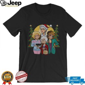Golden Girls cartoon Merry Christmas shirt