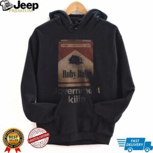 Government Kills Ruby Ridge candy cigarettes forbiden INC 2025 vintage shirt