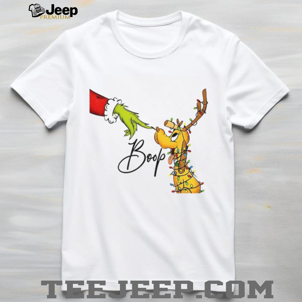 Grinch Boop Reindeer Dog Christmas shirt Grinch Boop Reindeer Dog Christmas shirt