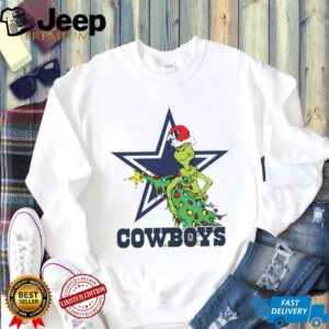 Grinch Love Cowboys Dallas Christmas Football Shirt
