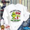Sorta Merry Sorta Grinchy Green Mean Guy Christmas Tree art shirt