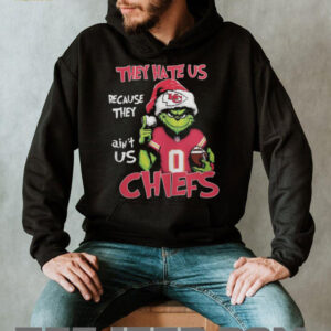 Grinch They Hate Us Because They Ain’t Us Kansas City Chiefs Christmas T Shirt