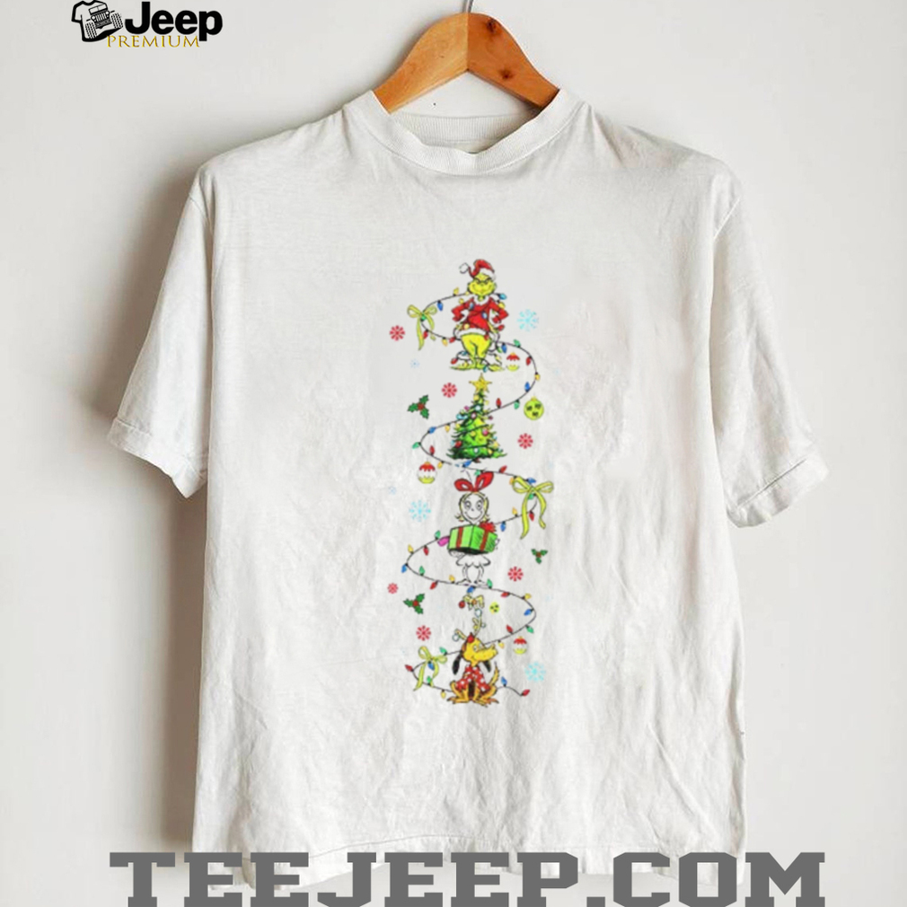 Grinch and Friends the most wonderful time of the year Christmas light shirt Grinch and Friends the most wonderful time of the year Christmas light shirt