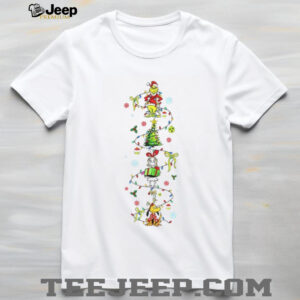 Grinch and Friends the most wonderful time of the year Christmas light shirt