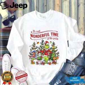 Grinch and Friends the most wonderful time of the year Christmas shirt