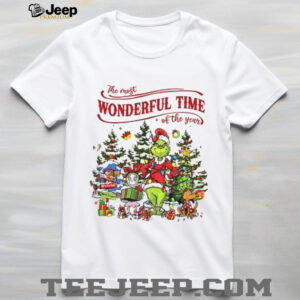 Grinch and Friends the most wonderful time of the year Christmas shirt