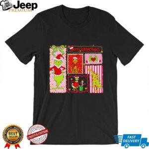 Grinch and Max Santa Claus Merry Greenmas Xmas green characters Merry Christmas shirt