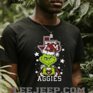 Grinch love Texas A&M Aggies Christmas ’25 shirt