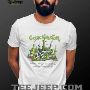 Grinchmastown Where Being Normal Is Vastly Overrated T Shirt