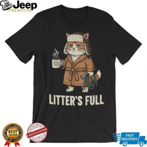 Grumpy cat litter’s full cat lovers and gifts Christmas shirt