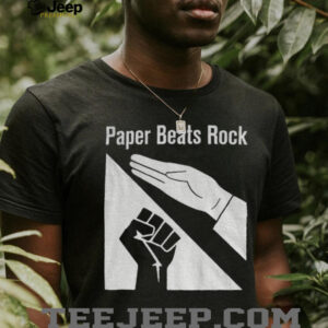 Hands Paper Beats Rock political shirt