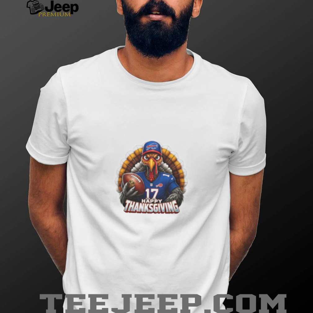 Happy Thanksgiving Buffalo Bills turkey graphic shirt Happy Thanksgiving Buffalo Bills turkey graphic shirt