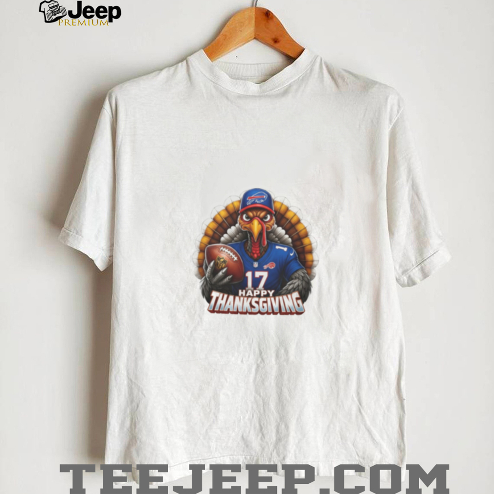 Happy Thanksgiving Buffalo Bills turkey graphic shirt Happy Thanksgiving Buffalo Bills turkey graphic shirt