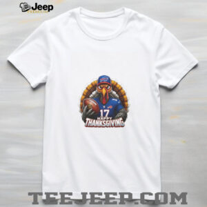 Happy Thanksgiving Buffalo Bills turkey graphic shirt