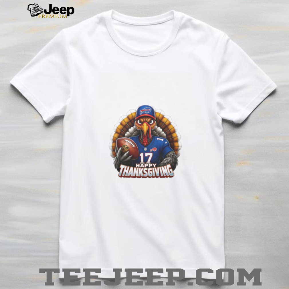 Happy Thanksgiving Buffalo Bills turkey graphic shirt Happy Thanksgiving Buffalo Bills turkey graphic shirt