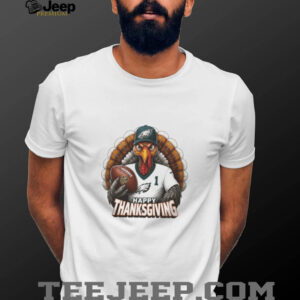 Happy Thanksgiving Philadephia Eagles turkey graphic shirt