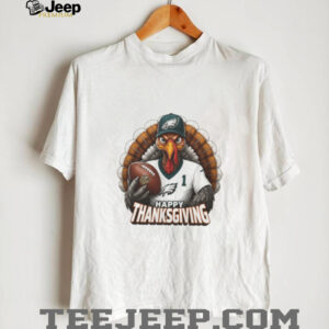 Happy Thanksgiving Philadephia Eagles turkey graphic shirt
