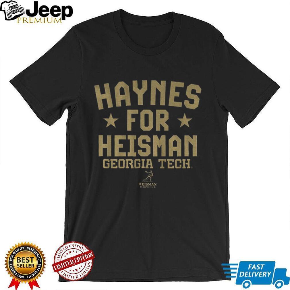 Haynes King for Heisman Georgia Tech Yellow Jackets football shirt Haynes King for Heisman Georgia Tech Yellow Jackets football shirt