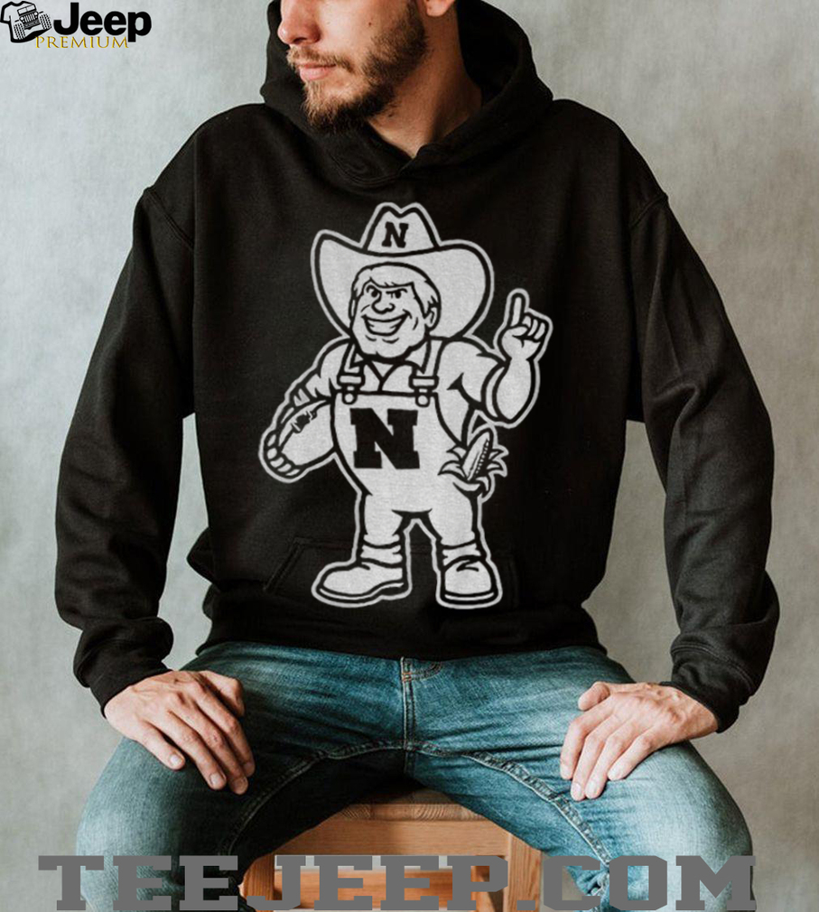 Herbie Husker x Matt Rhule coach Nebraska Cornhuskers mascot NFL 2025 shirt Herbie Husker x Matt Rhule coach Nebraska Cornhuskers mascot NFL 2025 shirt