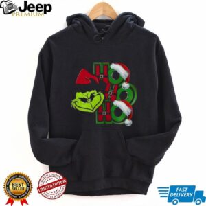 Ho Ho Ho Grinch Shirt Funny Santa Cartoon Christmas Tee