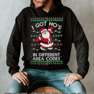 Ho Ho Ho Naughty Santa Claus Ugly Christmas Sweatshirt