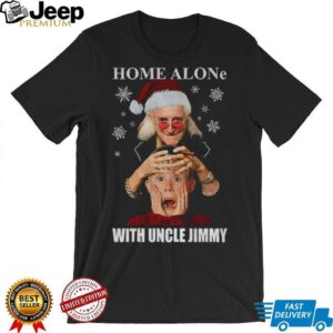 Home Alone with Uncle Jimmy Merry Christmas 2025 shirt