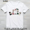 Georgia Bulldogs Shop Snoopy Charlie Brown And Friends Bulldogs Flags T Shirt
